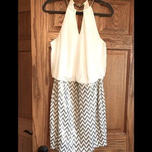 Sexy Guess Halter dress with retro sequins